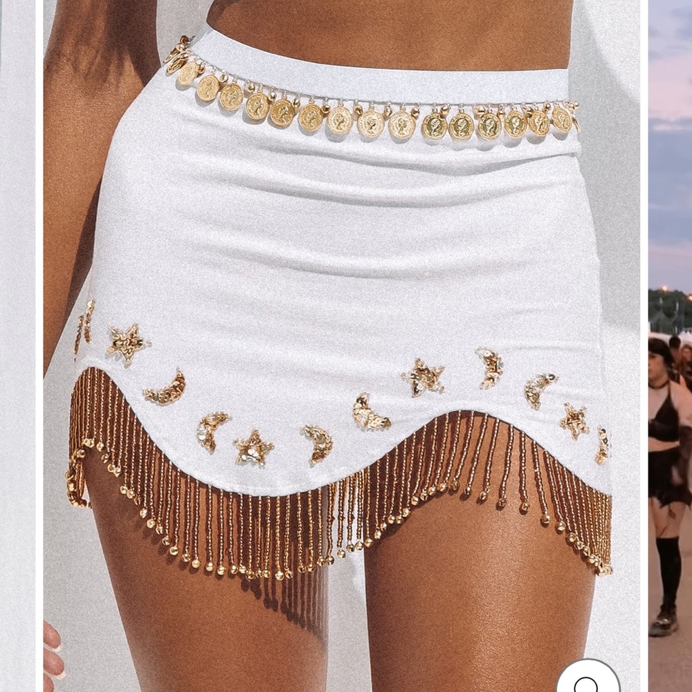 Her Pony NEVADA SHIMMY JINGLE SKIRT Size AUS 12 size 6